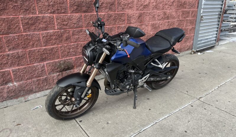 
								2020 Honda CB300F Blue full									