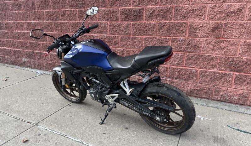 
								2020 Honda CB300F Blue full									